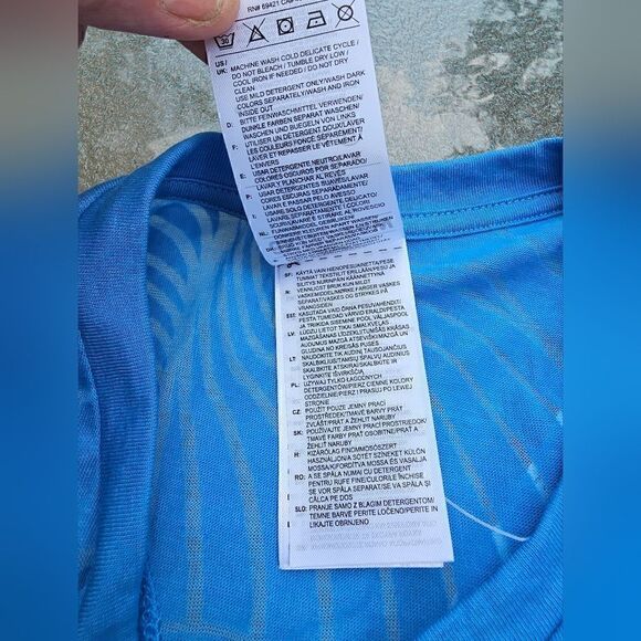 NWT Reebok Tank Top Blue (TK31) - Picture 8 of 14